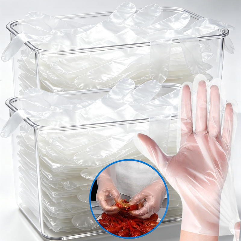 Latex Disposable Glove - 투명 일회용 장갑 라텍스 프리 식품