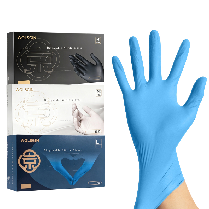 Rubber Glove Cleaning - 20/50/100/200/400PCS 일회용 니트릴 장갑 주방 장갑