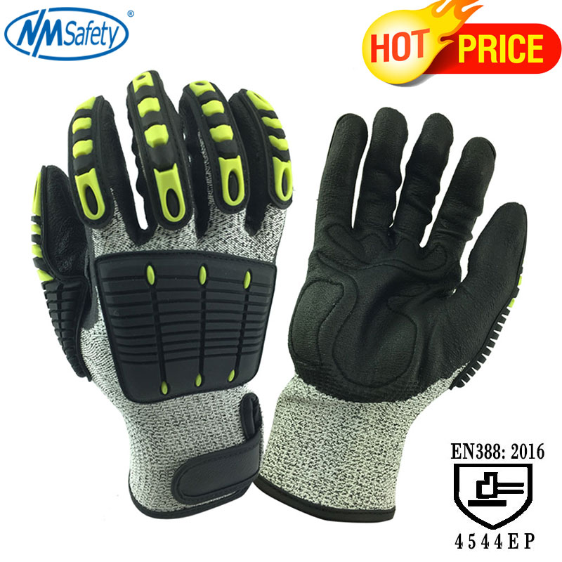 Work Glove Impact - NMSafety 방진 안전 작업 장갑 충격