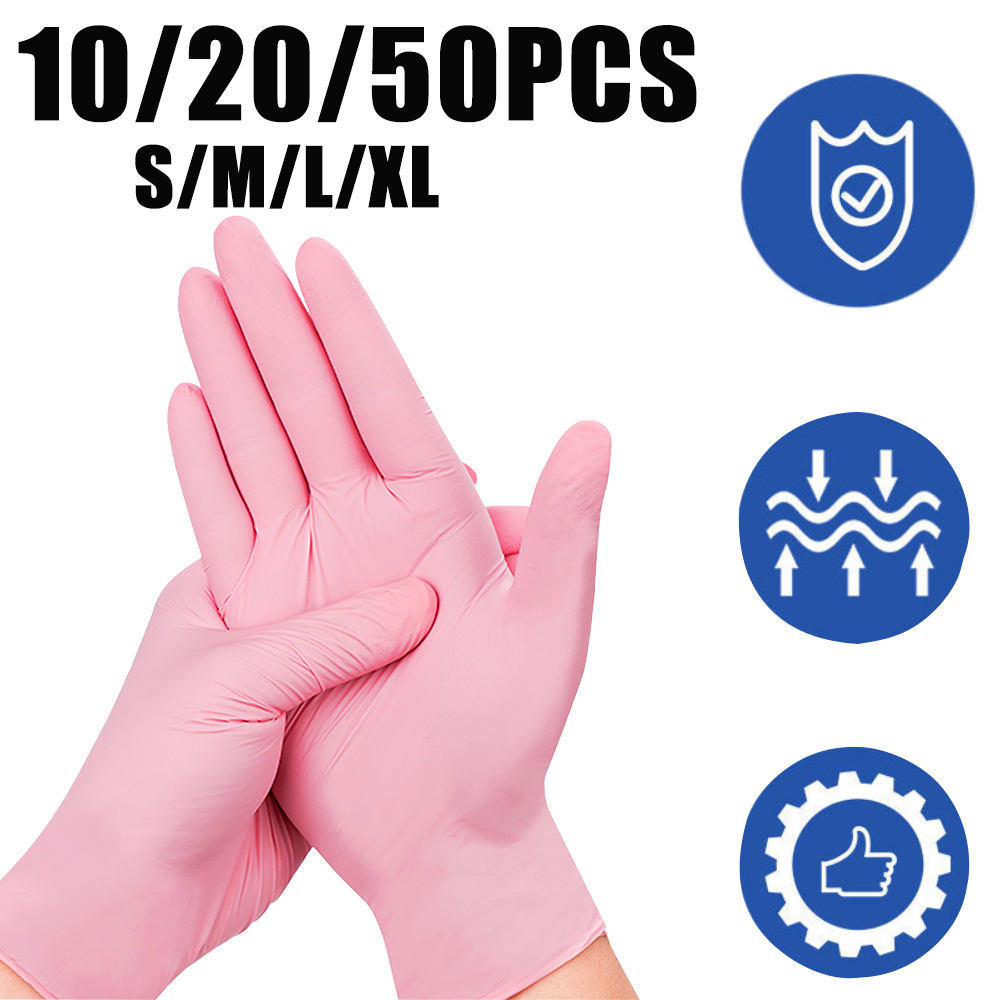 Nitrile Mechanic Glove - 10/20/50개 니트릴 장갑 타투 도구용 S/M/L/XL