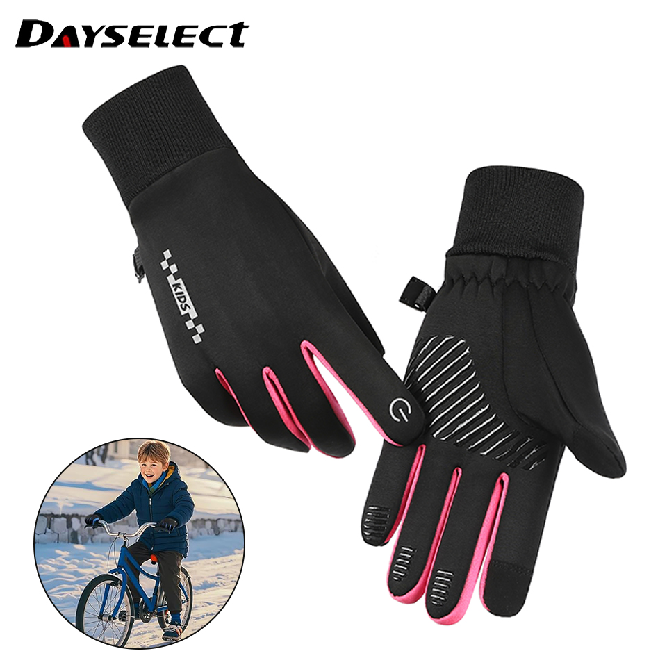 Ski Glove Waterproof - 겨울 어린이 장갑 패딩 따뜻한 바람