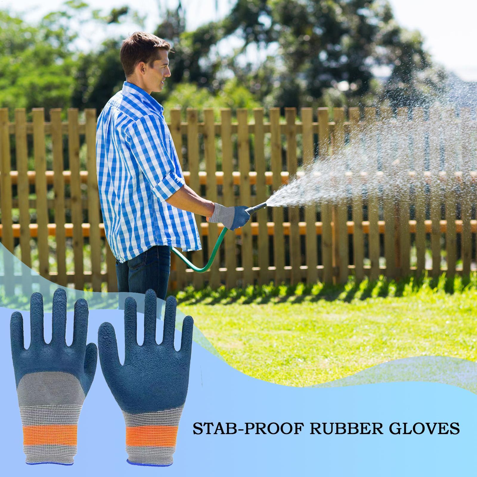 Gardening Glove Waterproof - 정원용 장갑 라텍스 방수 원예용 장갑