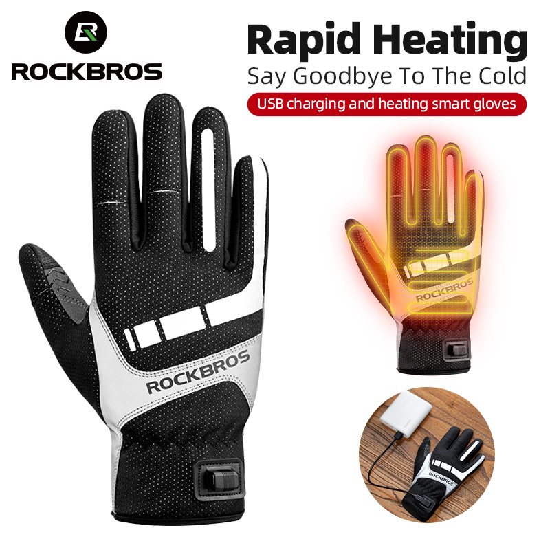 Heat Resistant Glove - ROCKBROS 가열 겨울 장갑 사이클링 장갑