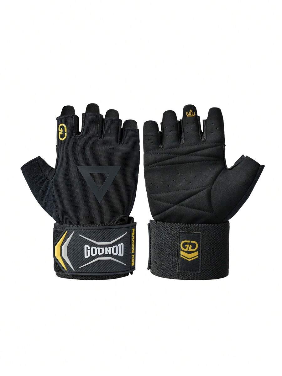Workout Glove Gym - 1쌍의 GOUNOD 헤비급 헬스 장갑(웨이트 리프팅