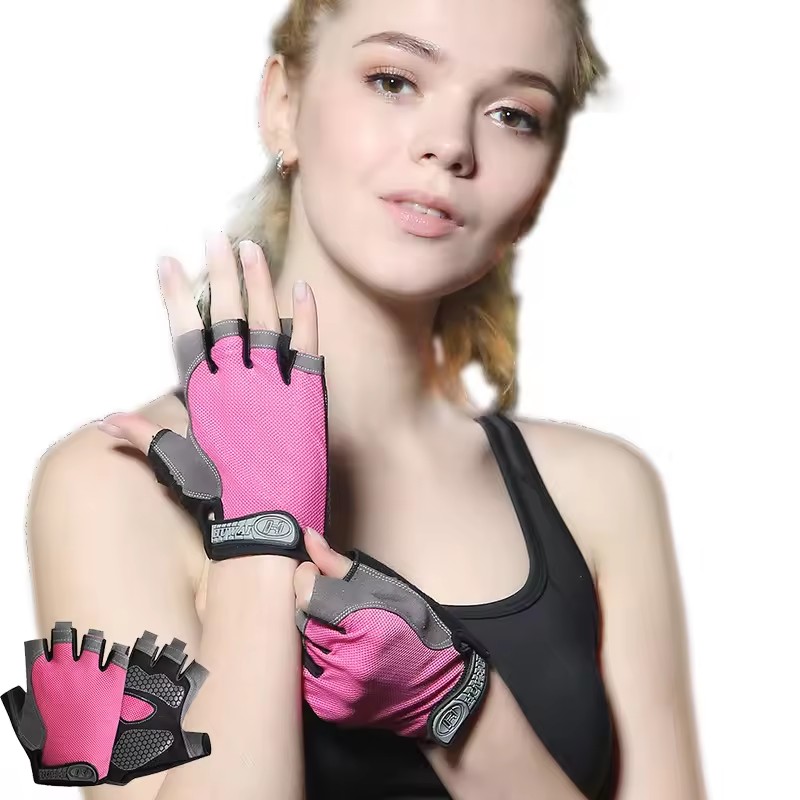 Workout Glove Gym - 피트니스 사이클링을위한 통기성 미끄럼 방지 반