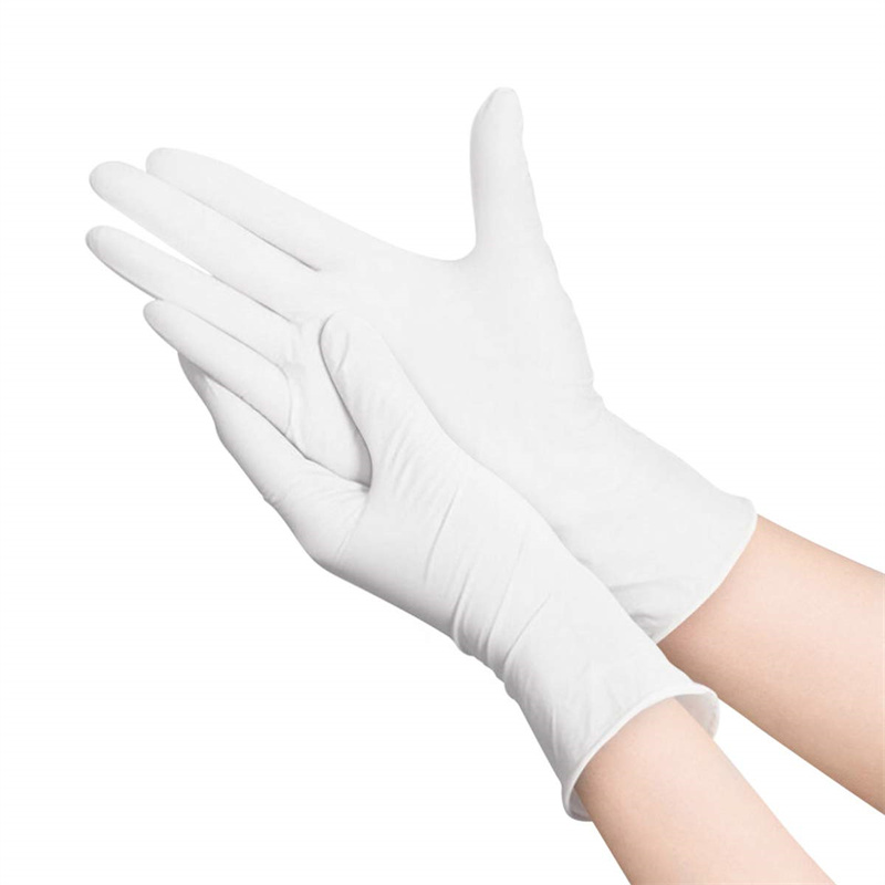 Exam Glove Nitrile - 흰색 니트릴 일회용 장갑 100 50