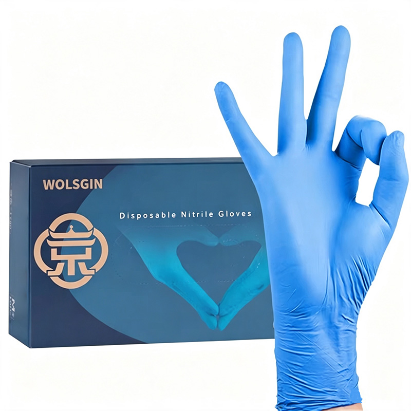 Nitrile Mechanic Glove - 20/50/100개입 순수 니트릴 장갑, 가정용 청소,