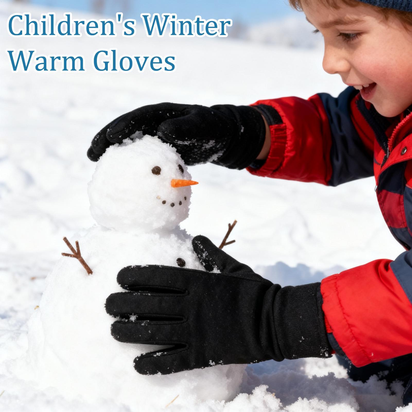 어린이를위한 겨울 장갑 터치 스크린 따뜻한 장갑 겨울  - Winter Glove Insulated 리뷰 및 가격