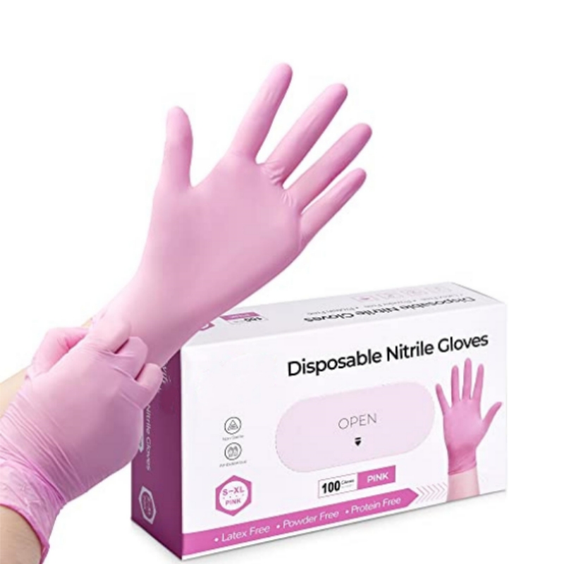 가정용 청소용 핑크 니트릴 일회용 장갑 작업용 주방 정 - Latex Disposable Glove 리뷰 및 가격