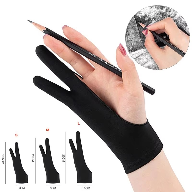 S/M/L 두 손가락 그리기 장갑 아이패드 용 안티 터 - Touchscreen Glove Capacitive 리뷰 및 가격