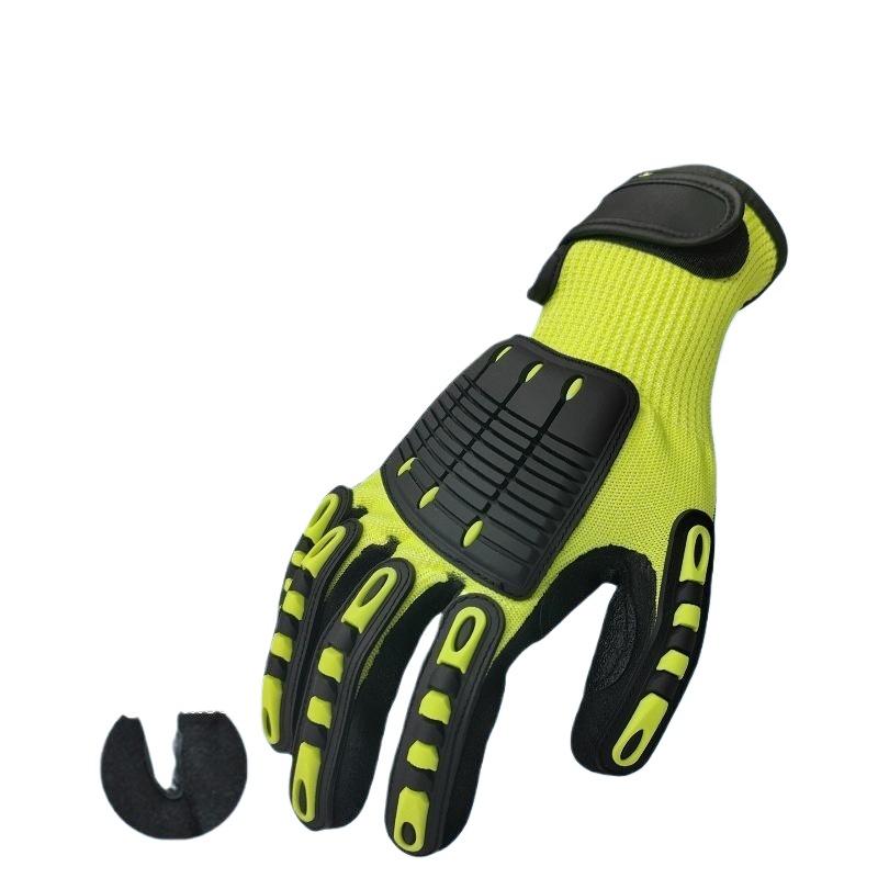 1쌍의 내충격성 헤비듀티 작업 장갑, 니트릴 코팅된 손 - Work Glove Impact 리뷰 및 가격