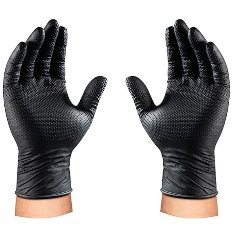 8mil 헤비듀티 블랙 니트릴 장갑 일회용 다이아몬드  - Nitrile Mechanic Glove 리뷰 및 가격
