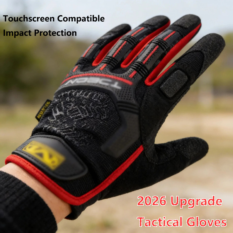 2026 새로운 야외용 풀핑거 전술 장갑 터치스크린 미 - Work Glove Impact 리뷰 및 가격