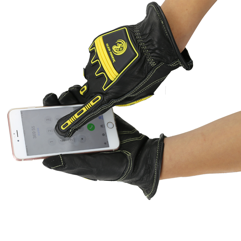 Olson Deepak 충격 가죽 작업 장갑, 겨울 블 - Work Glove Impact 리뷰 및 가격