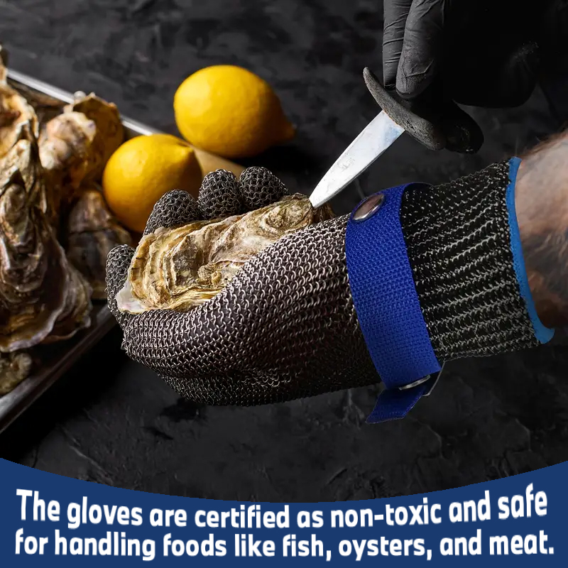 9단계 절단 방지 스테인리스 스틸 장갑(나일론 안감 및 - Cut Resistant Glove 리뷰 및 가격