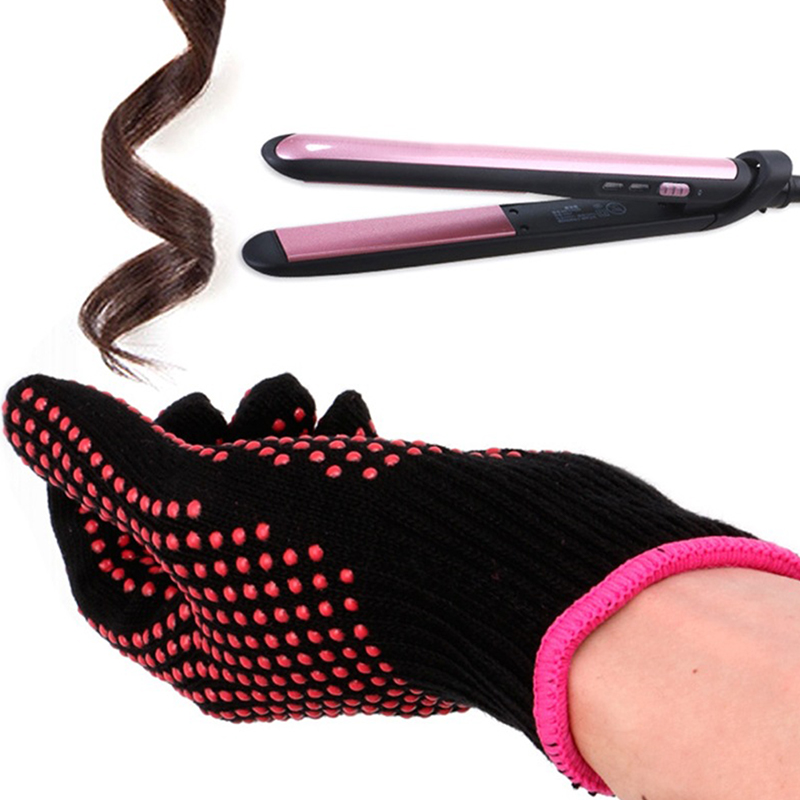 1Pc 새로운 양면 헤어 스트레이트너 펌 컬링 미용 내 - Heat Resistant Glove 리뷰 및 가격