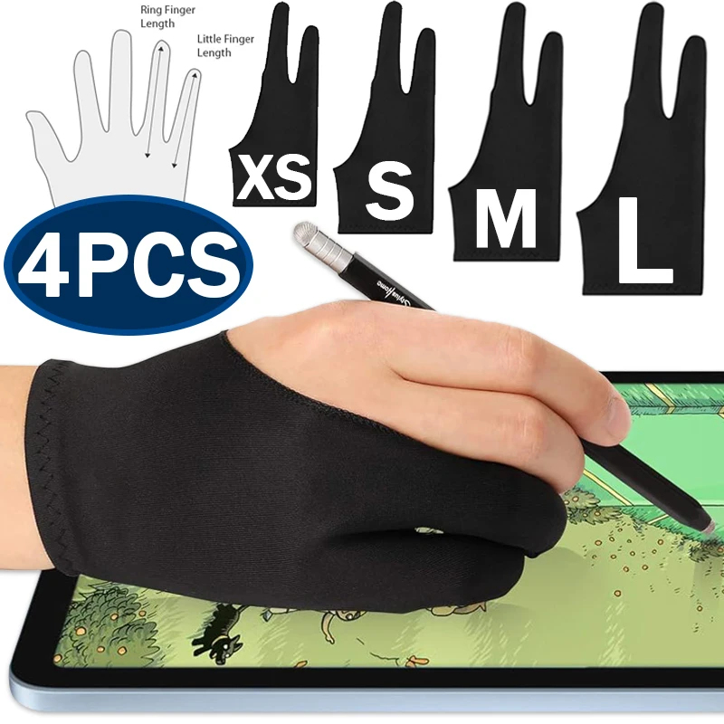 드로잉 글러브 팜 리젝션 투핑거 글러브 (애플 아이패드 - Touchscreen Glove Capacitive 리뷰 및 가격