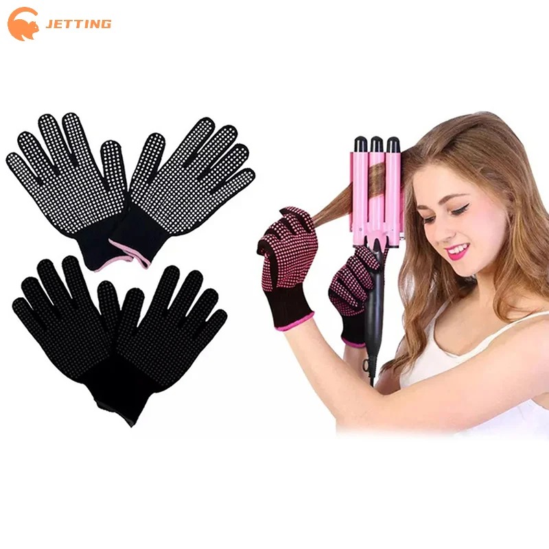 1Pcs 헤어 살롱 스타일링 장갑 양면 헤어 스트레이트 - Heat Resistant Glove 리뷰 및 가격