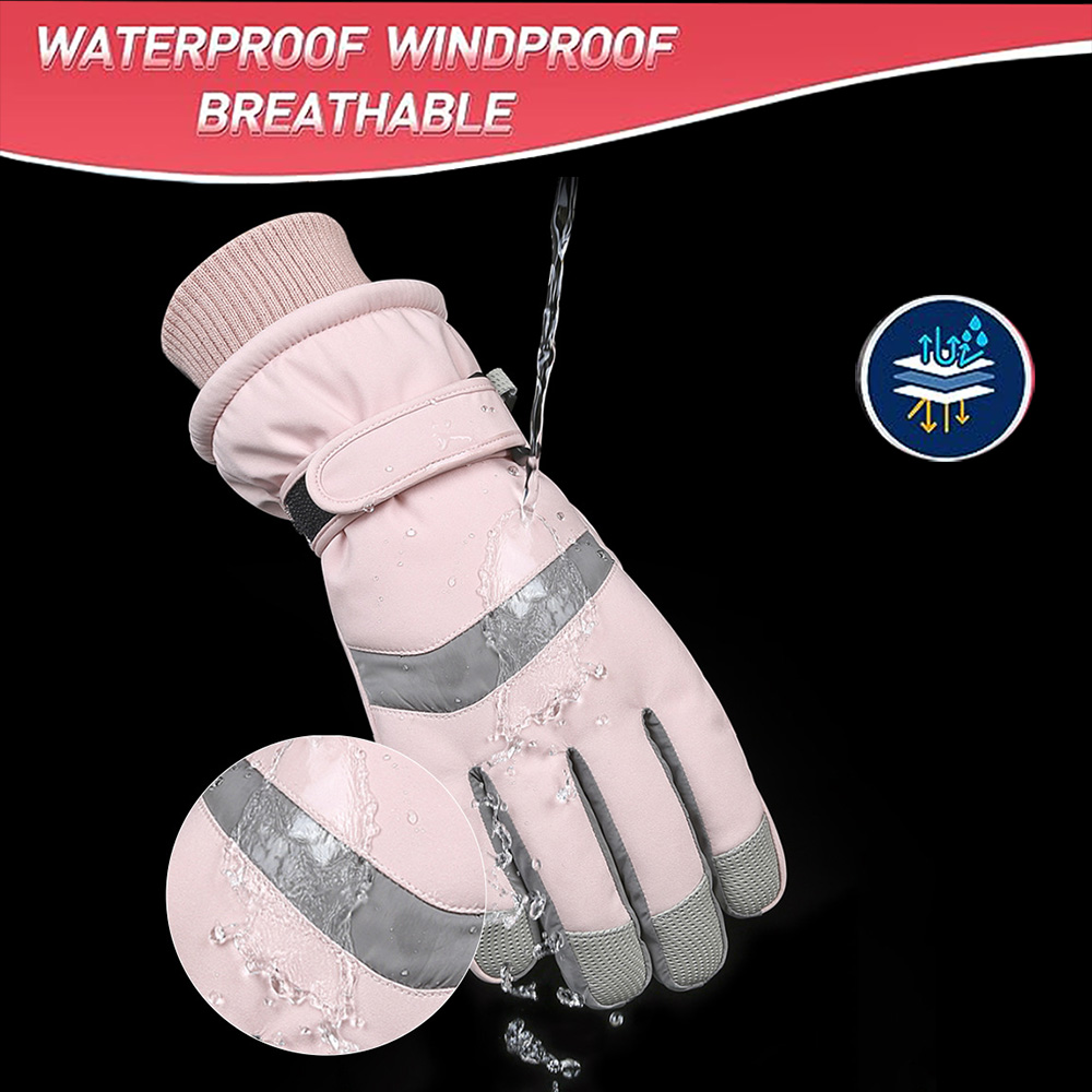 YANBIGUO 스키 장갑 여성용 겨울 장갑 남성용 스 - Ski Glove Waterproof 리뷰 및 가격