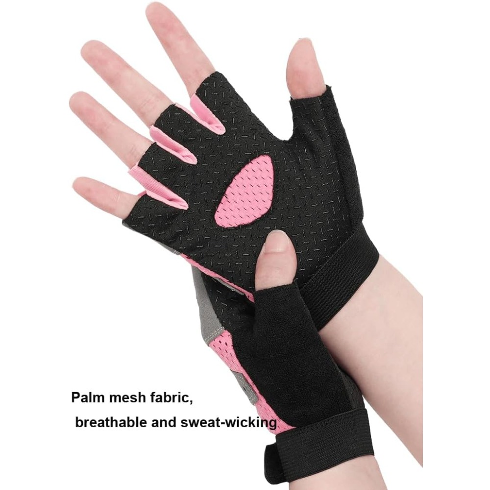 여성용 통기성 운동 장갑, 강화된 그립감과 손목 지지  - Workout Glove Gym 리뷰 및 가격