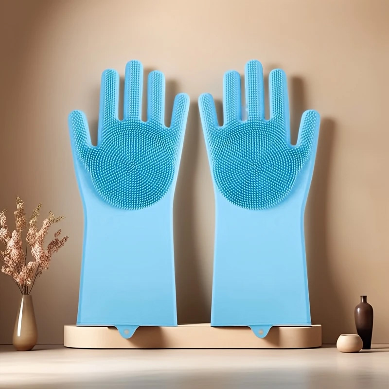 애완동물 목욕 장갑 - 개와 고양이를 위한 실리콘 스크 - Gardening Glove Waterproof 리뷰 및 가격