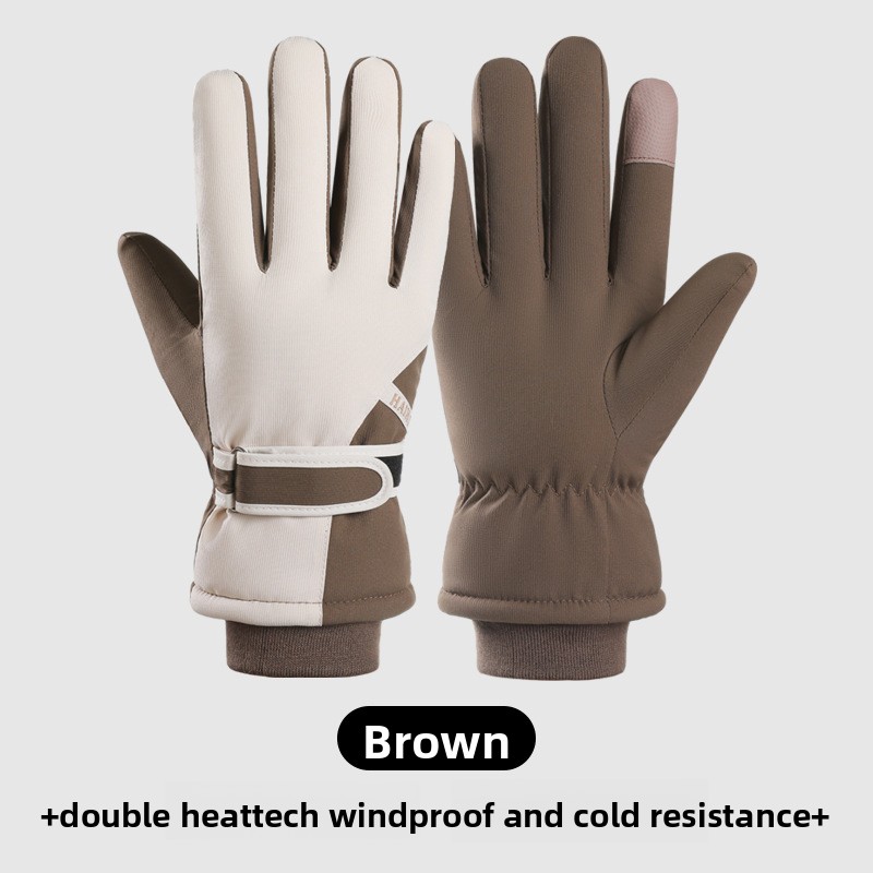 탄력 있는 스트레치 단열 방한 장갑 두꺼운 플리스 방수 - Winter Glove Insulated 리뷰 및 가격