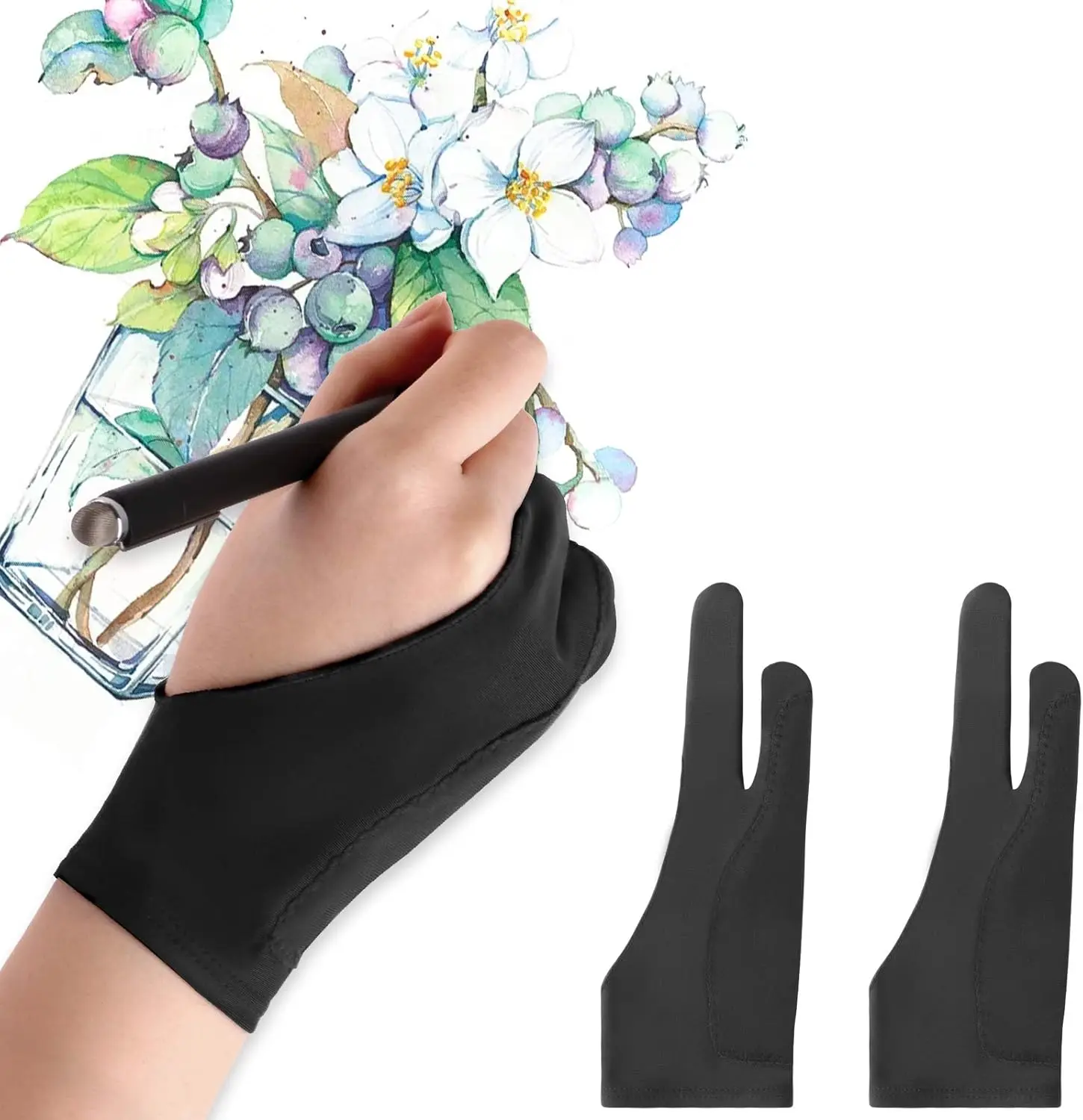S/M/L 안티 터치 장갑 애플 아이패드 용 두 손가락 - Touchscreen Glove Capacitive 리뷰 및 가격