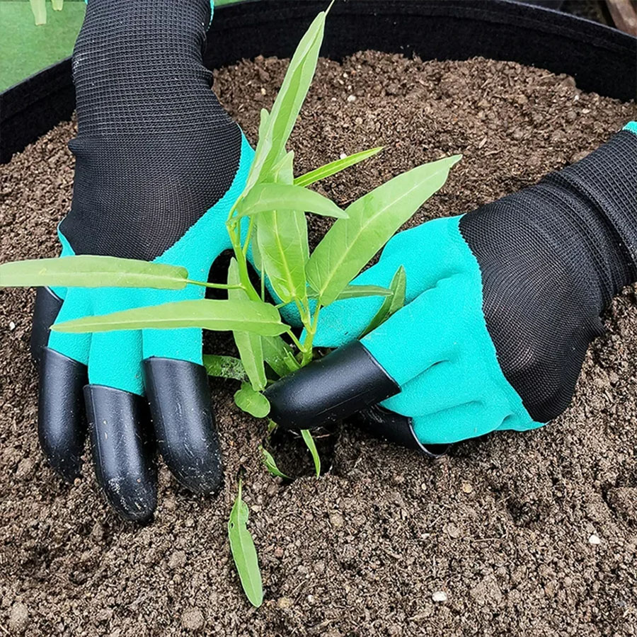 손톱이 있는 1쌍의 정원용 장갑, 방수 통기성 작업 장 - Gardening Glove Waterproof 리뷰 및 가격