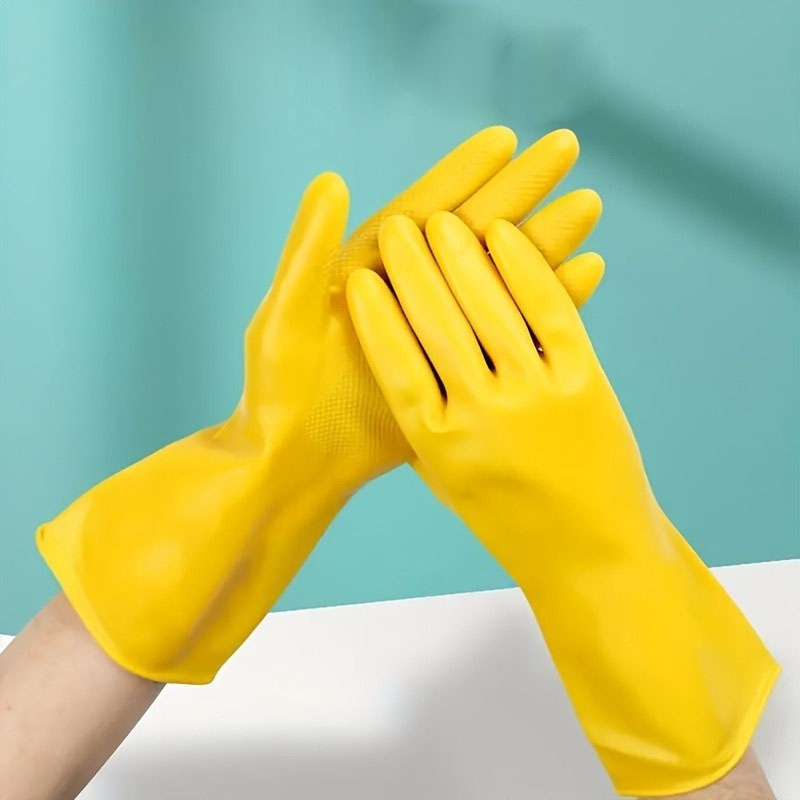 1쌍(2개) 고무장갑 설거지용 방수 두꺼운 고기 고무  - Dish Glove Rubber 리뷰 및 가격