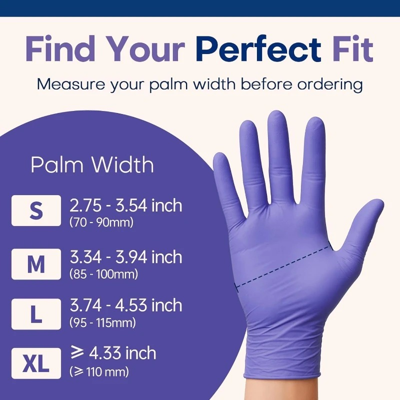 소프트 맥스 퍼플 니트릴 장갑 일회용 의료용 파우더 프 - Exam Glove Nitrile 리뷰 및 가격