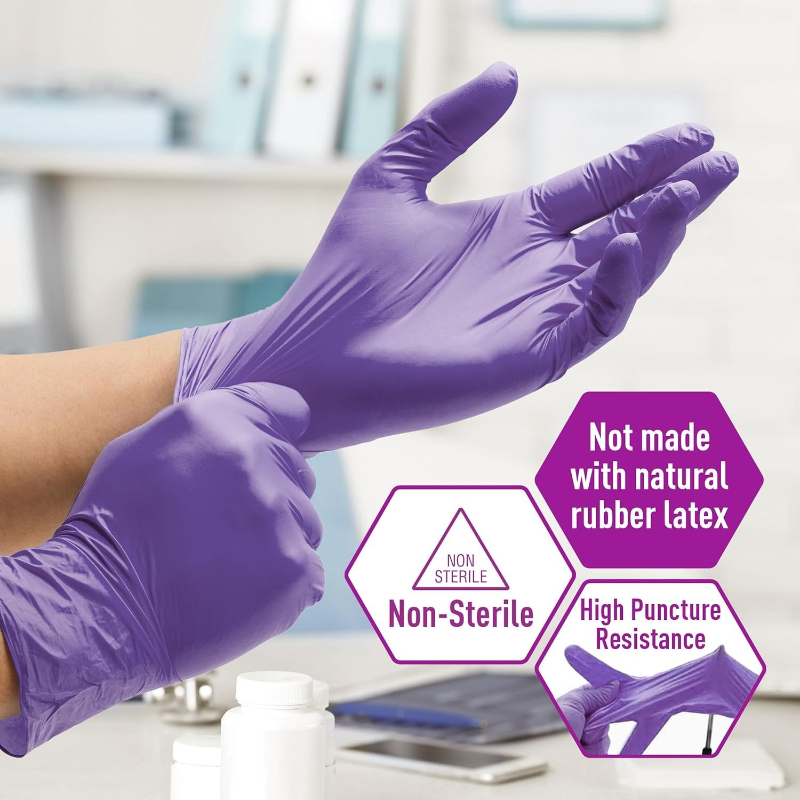 소프트 맥스 퍼플 니트릴 장갑 일회용 의료용 파우더 프 - Exam Glove Nitrile 리뷰 및 가격