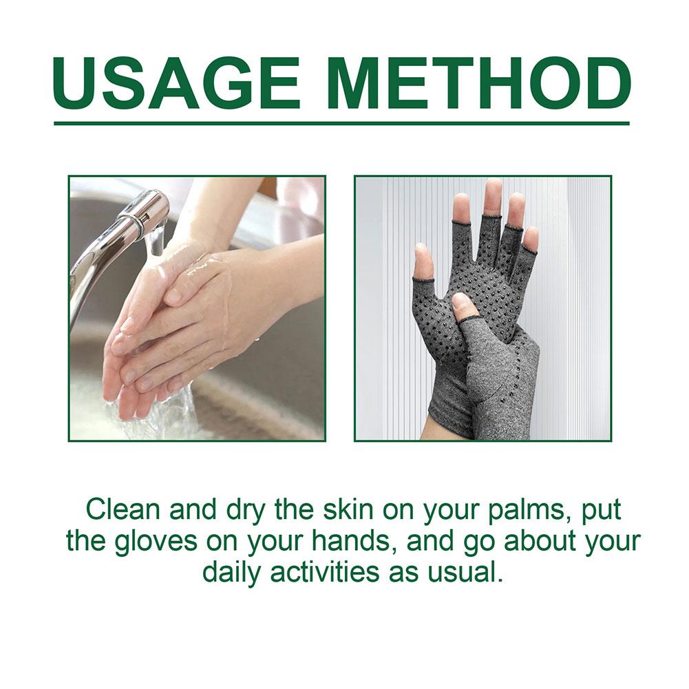 압축 관절염 장갑 관절염 통증 완화를 위한 반손가락 통 - Motorcycle Glove Knuckle 리뷰 및 가격