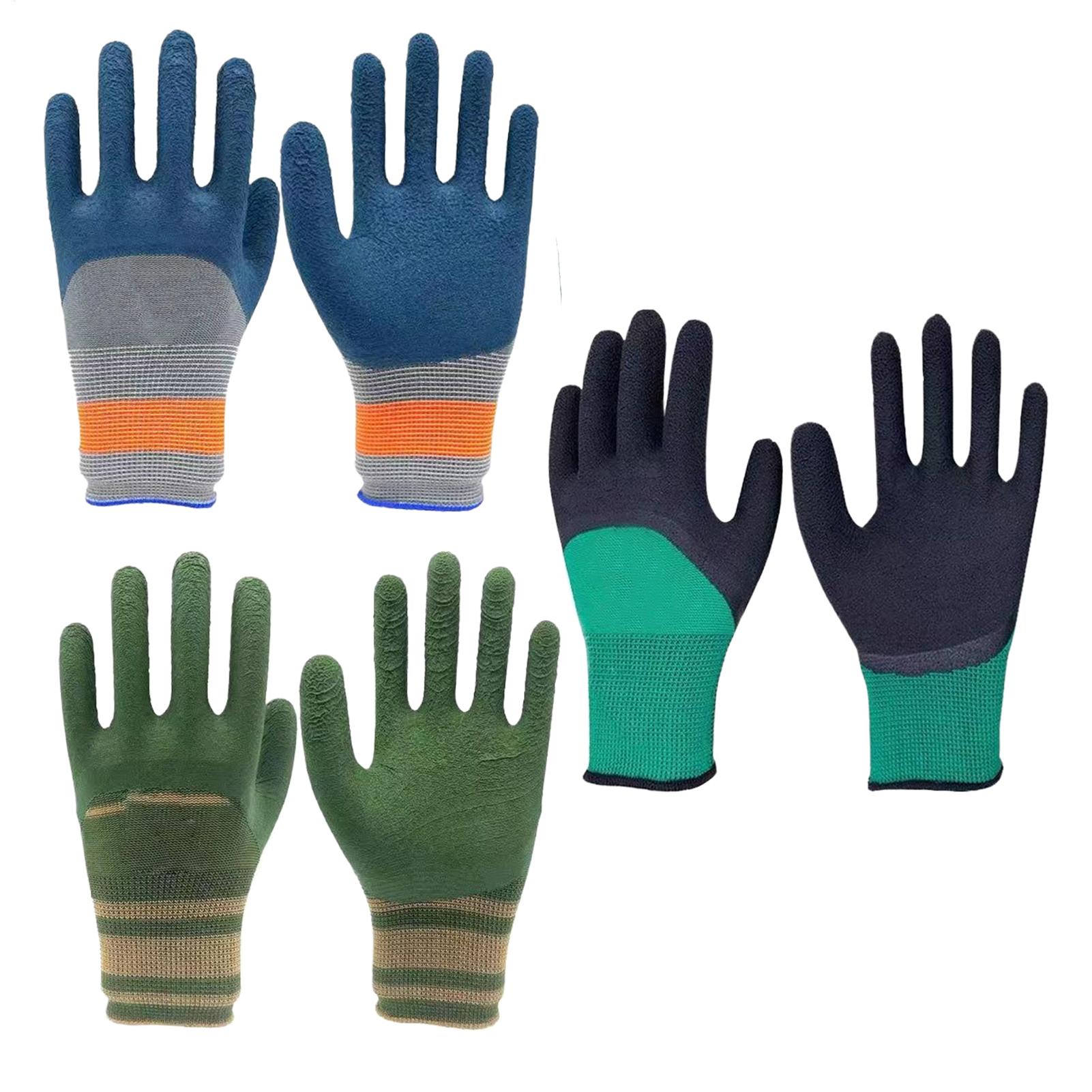 1 쌍의 원예 장갑 고무 방수 원예 장갑 야채 꽃 식물 - Gardening Glove Waterproof 리뷰 및 가격
