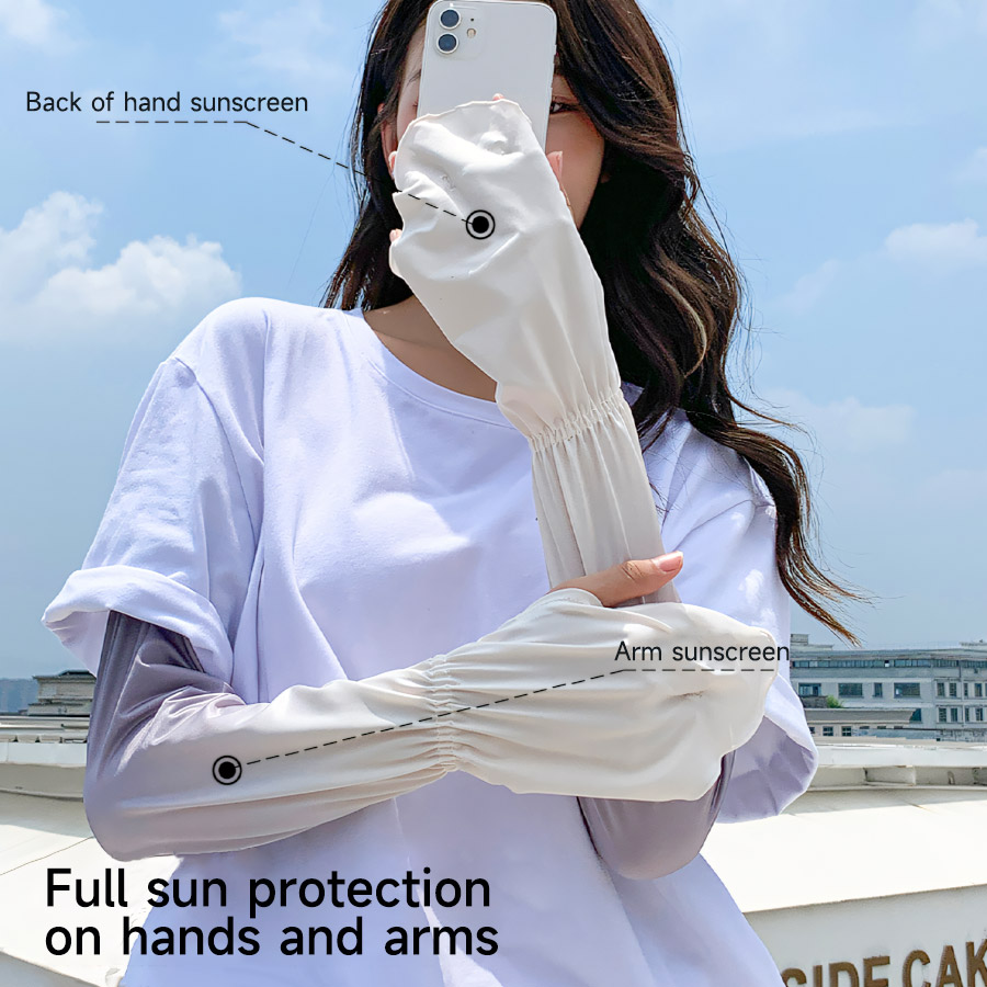 운전 핑거리스 썬 슬리브 장갑이 있는 조절 가능한 팔  - Fingerless Glove Knit 리뷰 및 가격