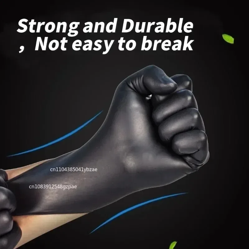 10-400개 블랙 니트릴 일회용 장갑 작업용 라텍스  - Nitrile Mechanic Glove 리뷰 및 가격