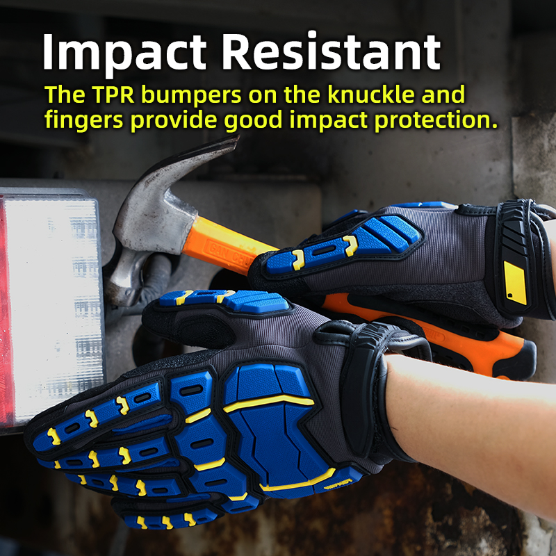 TPR 충격 방지 작업 장갑, 건설, 탐험 및 응급 대 - Work Glove Impact 리뷰 및 가격