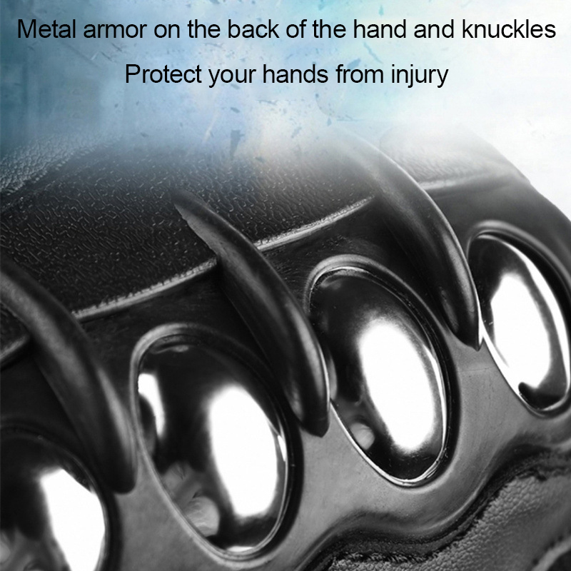 오토바이 장갑 남성용 전술 사이클링 MTB 스테인리스  - Motorcycle Glove Knuckle 리뷰 및 가격