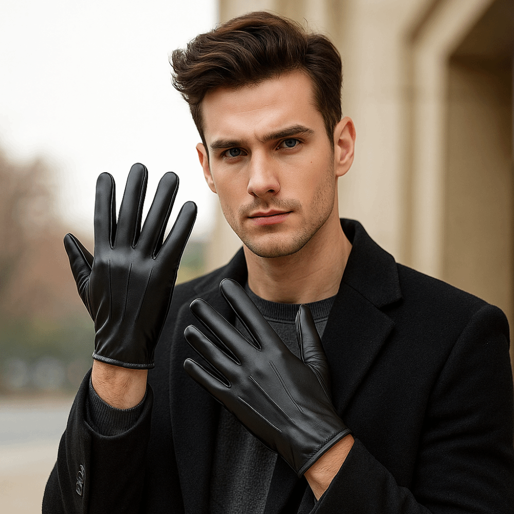 패션 블랙 드라이빙 장갑 펑크 쿨 풀 핑거 미튼 고딕  - Leather Driving Glove 리뷰 및 가격