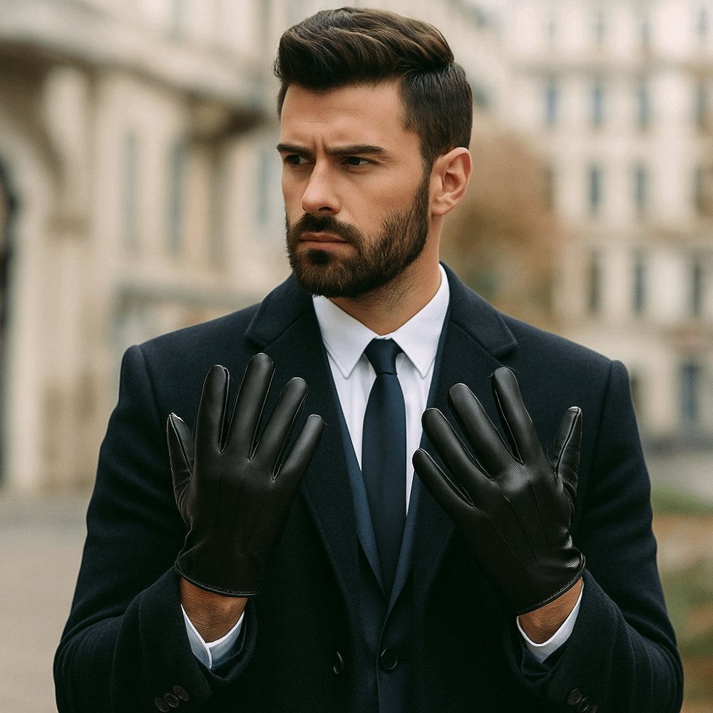 패션 블랙 드라이빙 장갑 펑크 쿨 풀 핑거 미튼 고딕  - Leather Driving Glove 리뷰 및 가격