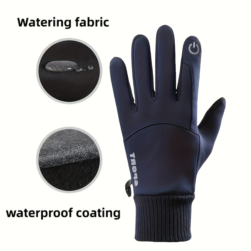 겨울 사이클링 장갑 방풍 두꺼운 양털 열 보온 풀핑거  - Ski Glove Waterproof 리뷰 및 가격
