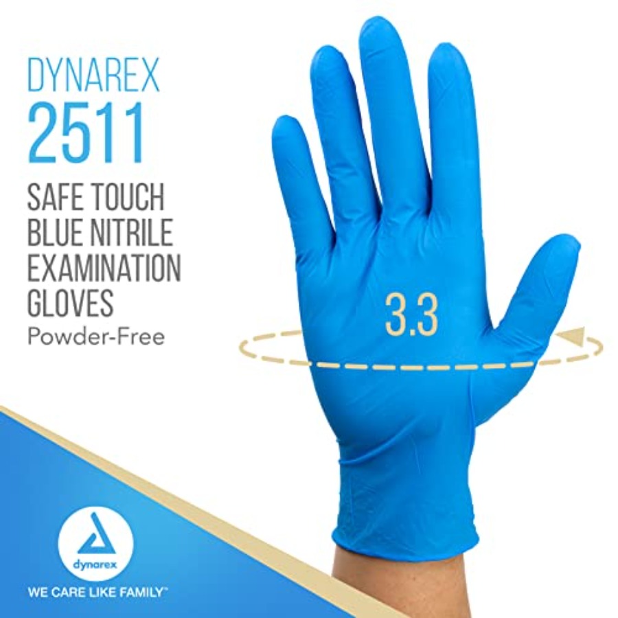 세이프 터치 일회용 니트릴 검진용 장갑, 파우더 프리, - Exam Glove Nitrile 리뷰 및 가격