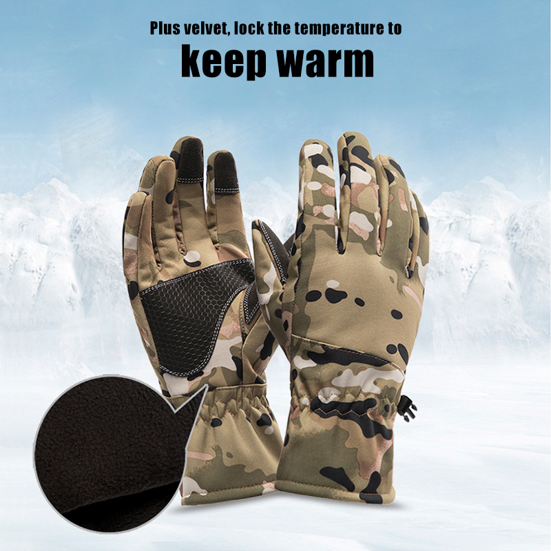 전술 아웃도어 위장 사냥 방한 논슬립 낚시 장갑 방수  - Ski Glove Waterproof 리뷰 및 가격