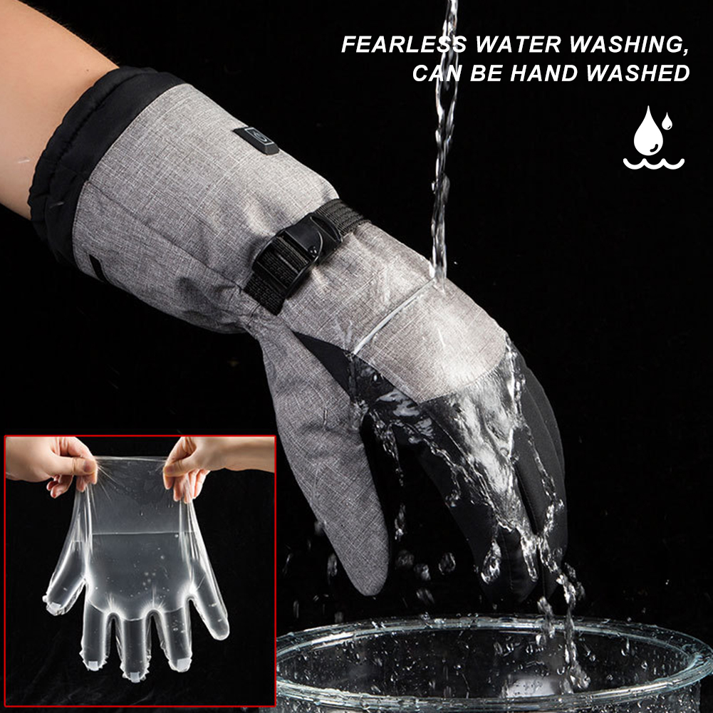 전기 가열 장갑 남성 여성 충전식 5000mAh 배터리 - Ski Glove Waterproof 리뷰 및 가격