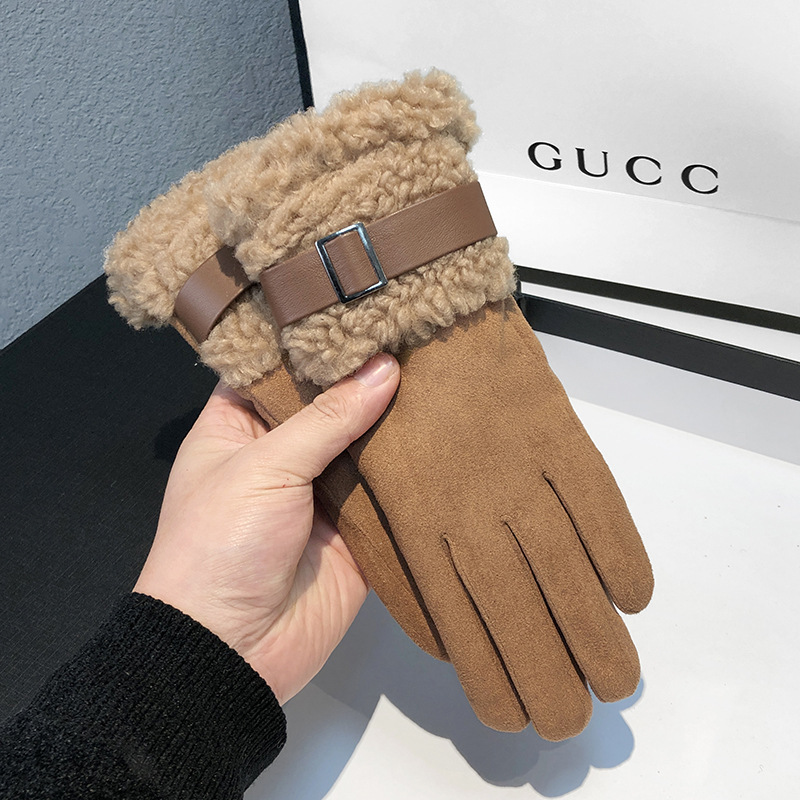 여성용 겨울 장갑 두꺼운 따뜻한 양털 안감 모피 장갑  - Wool Glove Lined 리뷰 및 가격