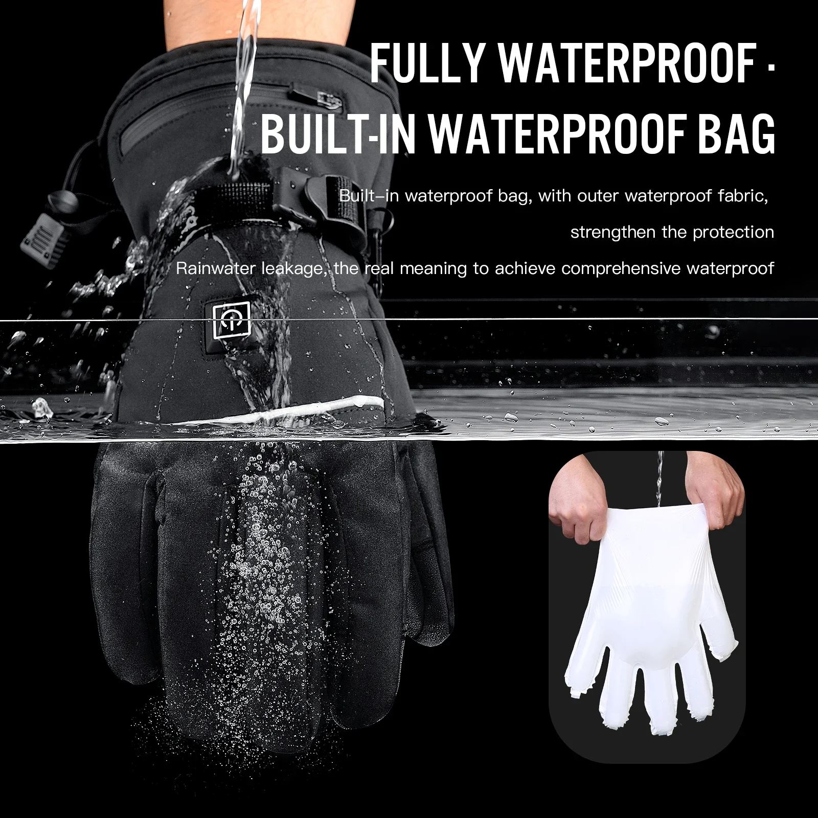전기 가열 장갑 오토바이 겨울 모토 가열 장갑 스노 모 - Gardening Glove Waterproof 리뷰 및 가격