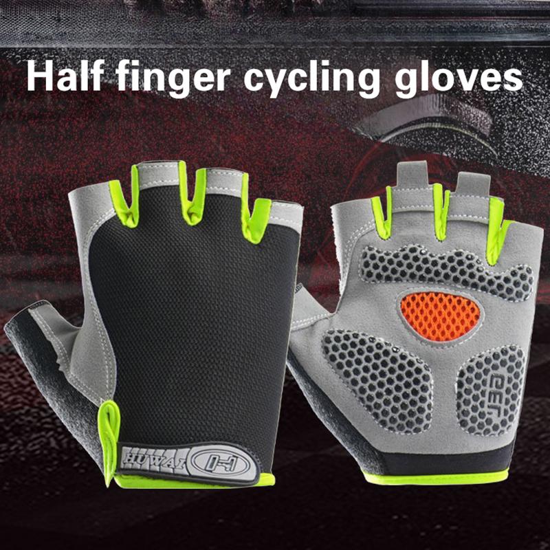 도매 하프 핑거 사이클링 장갑 남녀 공용 미끄럼 방지  - Cycling Glove Padded 리뷰 및 가격