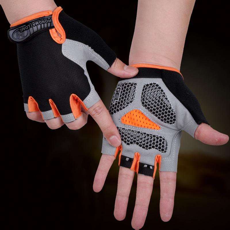 도매 하프 핑거 사이클링 장갑 남녀 공용 미끄럼 방지  - Cycling Glove Padded 리뷰 및 가격
