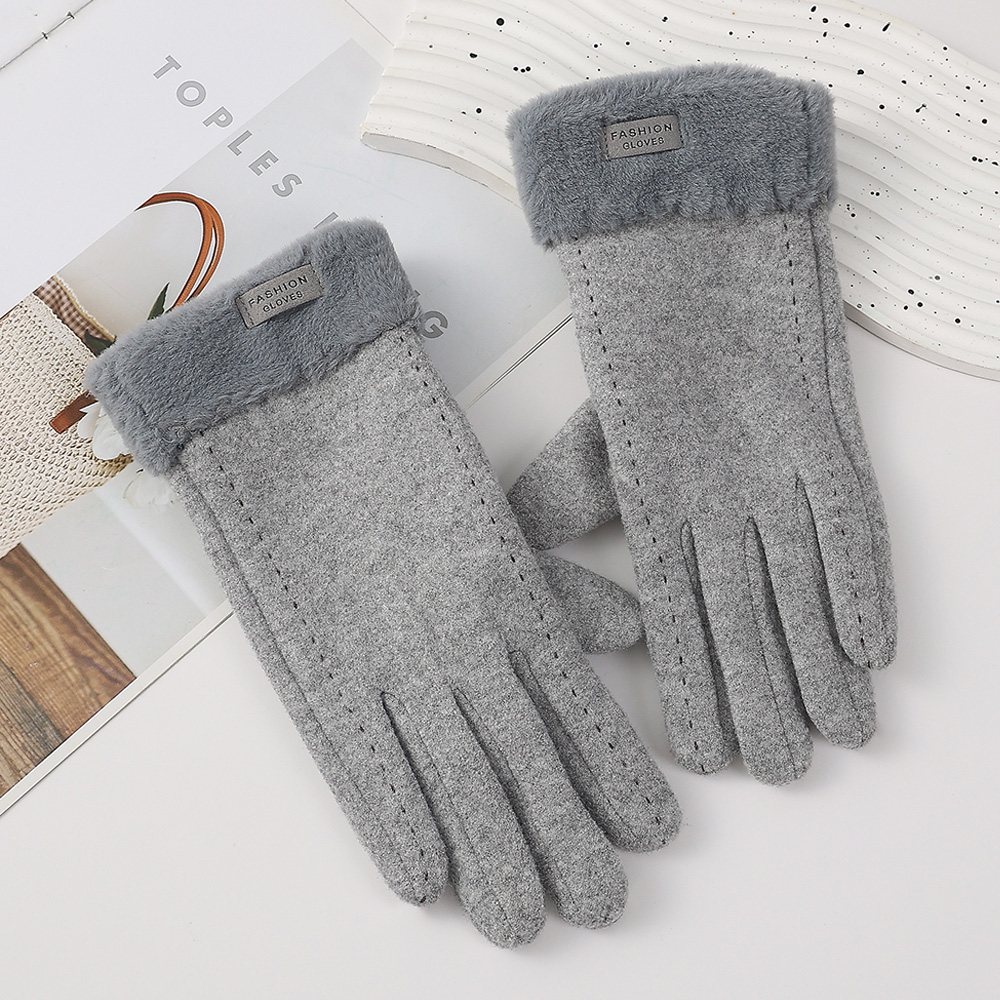 여성용 플리스 안감 플리스 플립 탑, 손가락 끝, 터치 - Wool Glove Lined 리뷰 및 가격