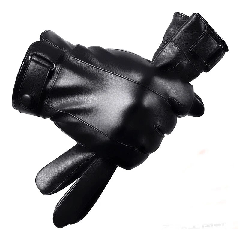 남성용 겨울 사이클링 장갑, 야외 방수 및 방한 보호  - Leather Driving Glove 리뷰 및 가격