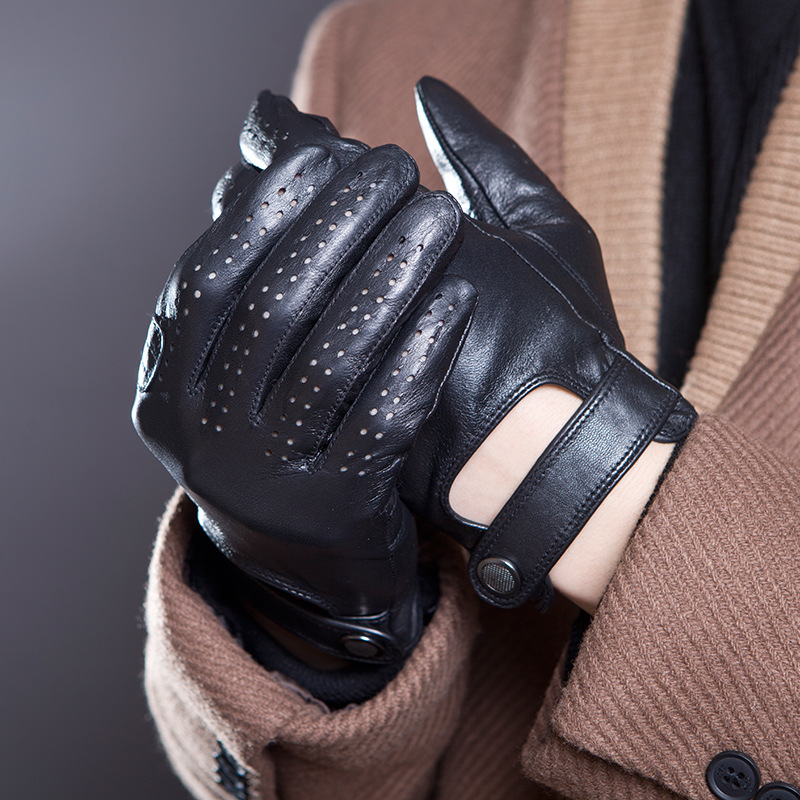 남자 패션 정품 가죽 통기성 구멍 여름 스포츠 타고 모 - Leather Driving Glove 리뷰 및 가격